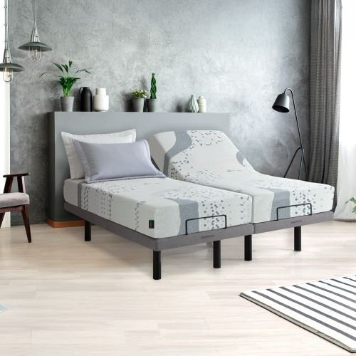 Cama Articulada + Colchão Simmons Bioceramics Fit Moderate